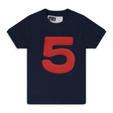 Blue '5' Baby T-Shirt