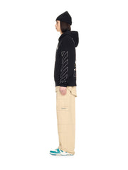 OFF WHITE Fresco Arrow Skate Hoodie Mens Apparel