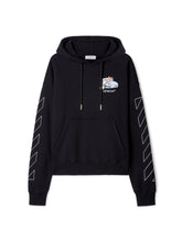OFF WHITE Fresco Arrow Skate Hoodie Mens Apparel