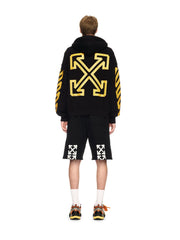 OFF WHITE Tape Arrow Skate Hoodie Mens Apparel