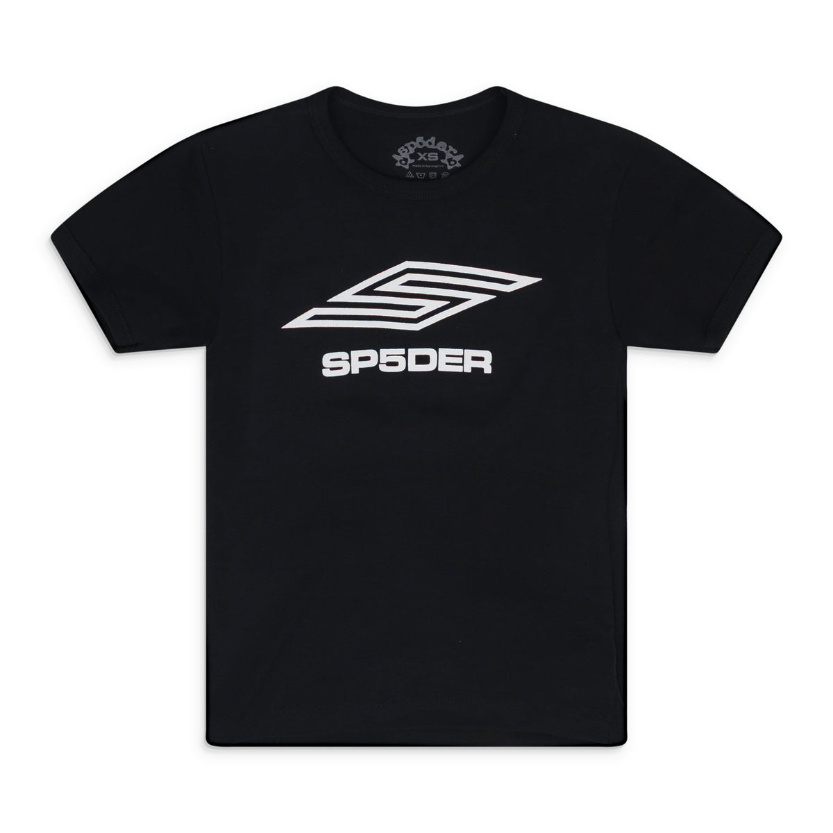Black Sp5der Pro Baby Tee Pro Black