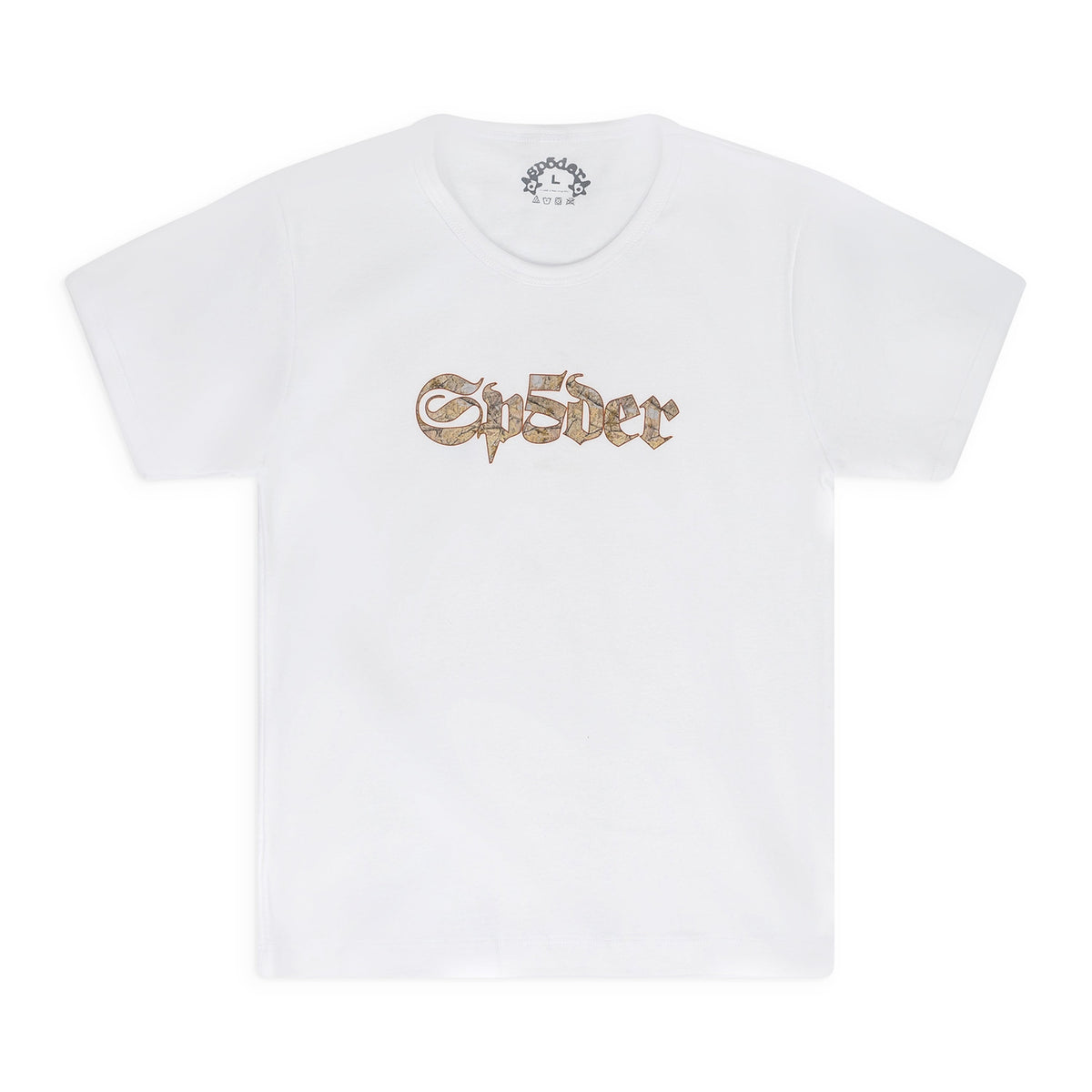 White White Script Baby T-Shirt