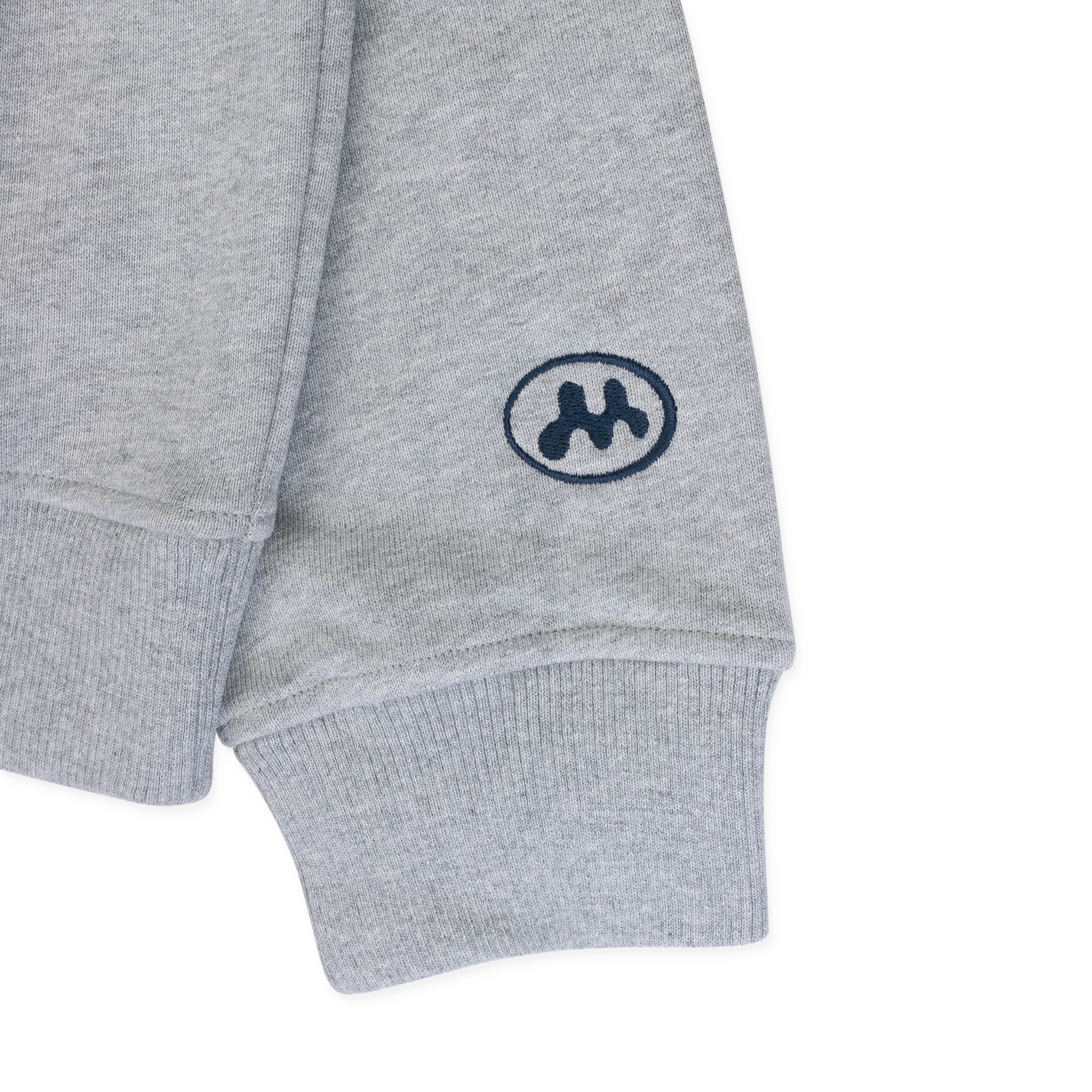 GREY MOWA HOODIE