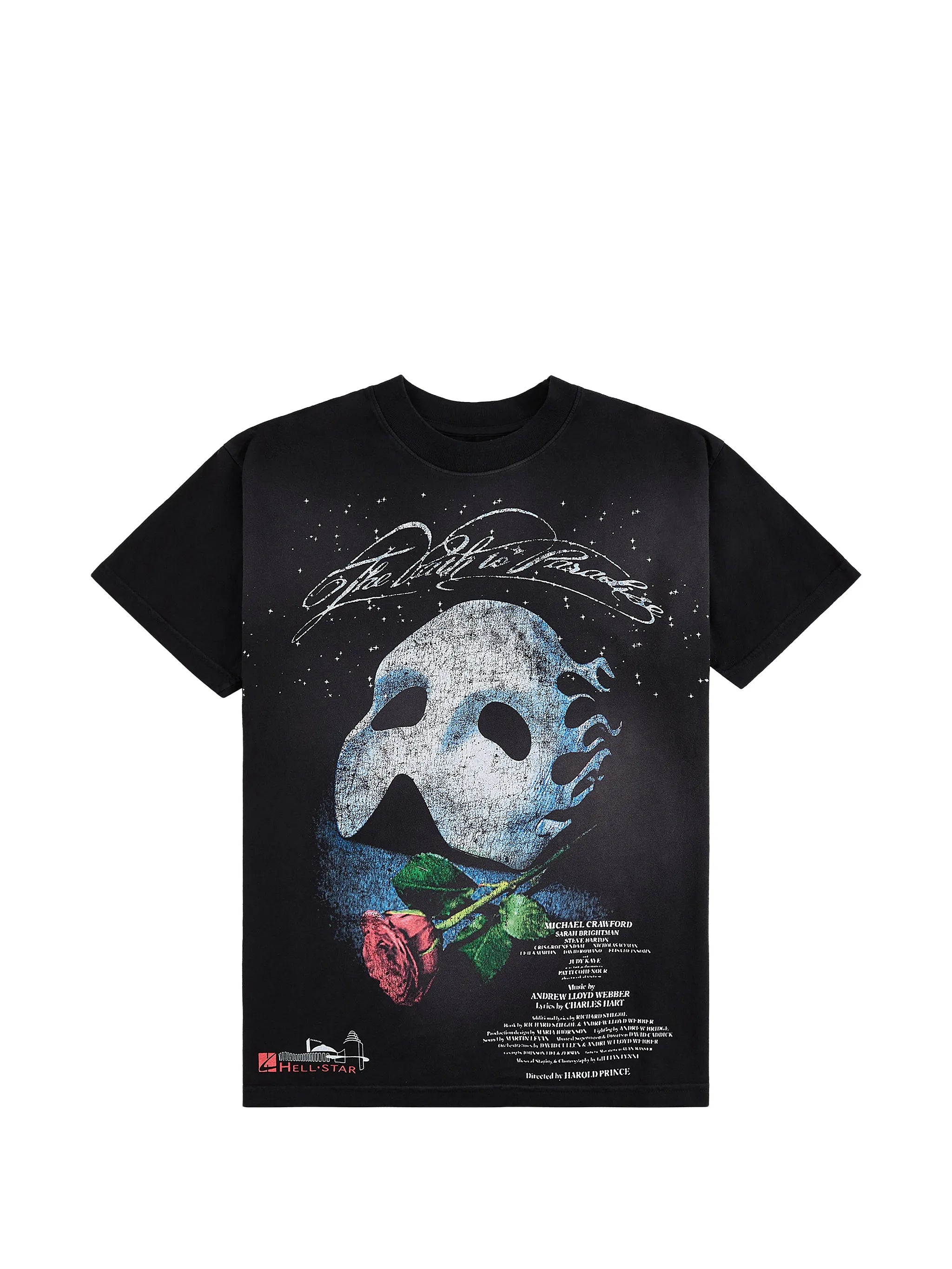 HELLSTAR Phantom Of The Opera T-shirt Mens Apparel