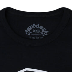 Black Sp5der Pro Baby Tee Pro Black