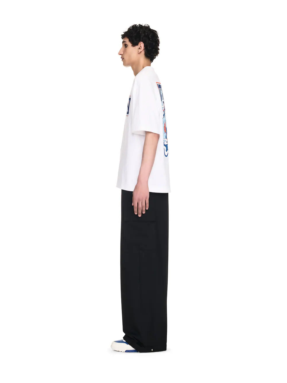 Off-White White Wizard Skate S/S Tee Men’s Apparel
