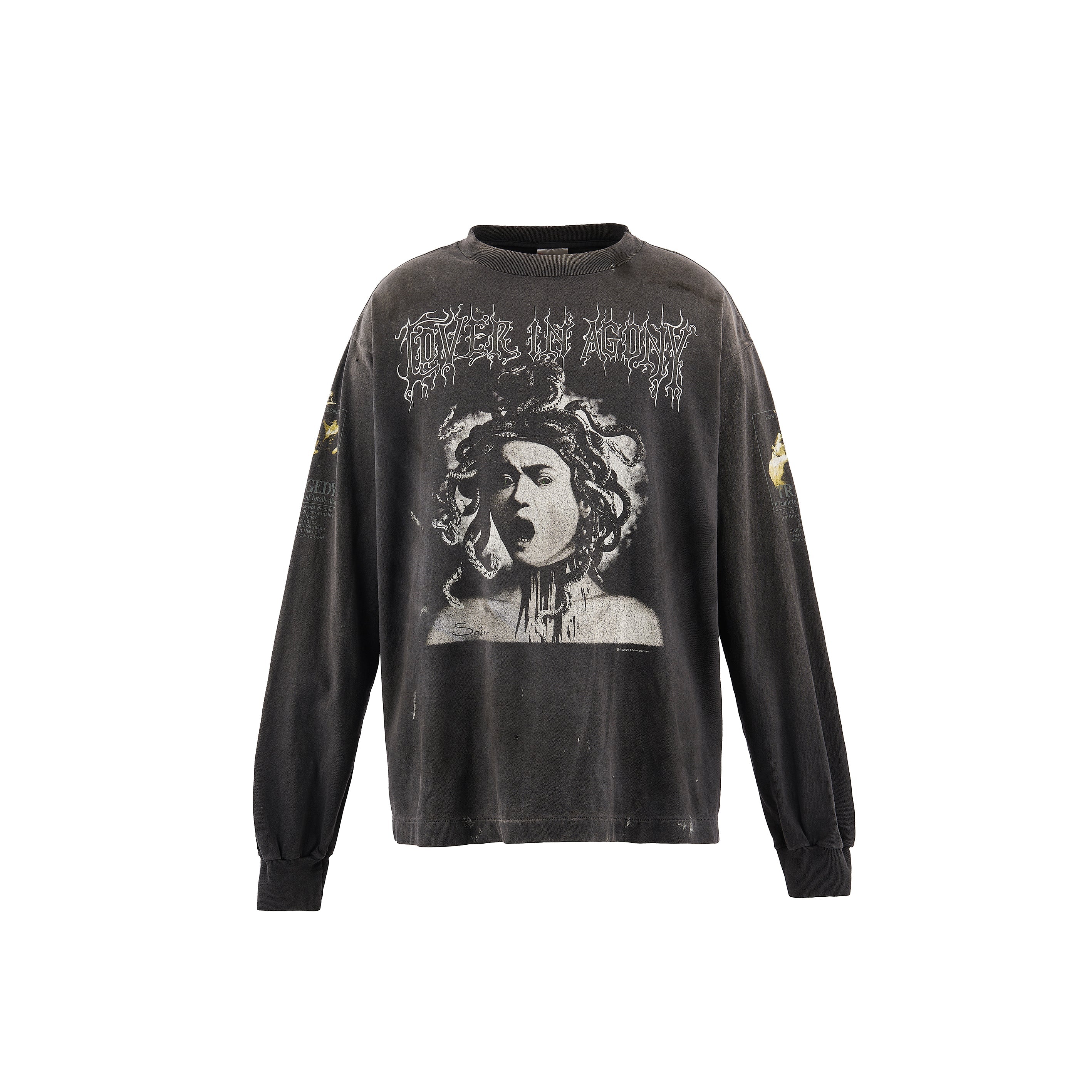 SAINT MXXXXXX Medusa L/S T-Shirt Men's Apparel