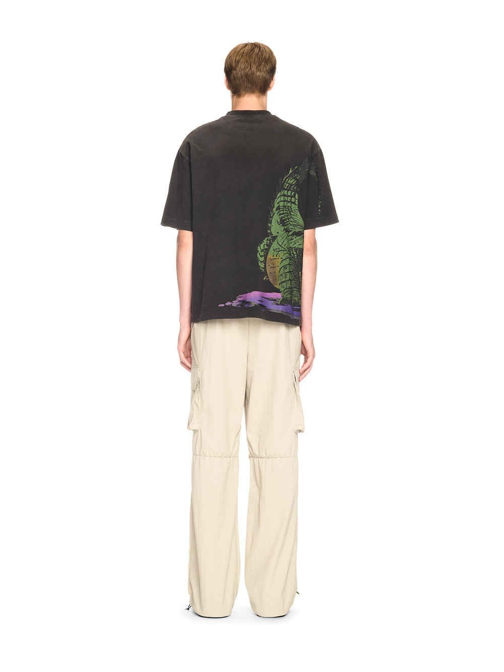 OFF-WHITE Big Croco Skate S/s Tee Mens Apparel